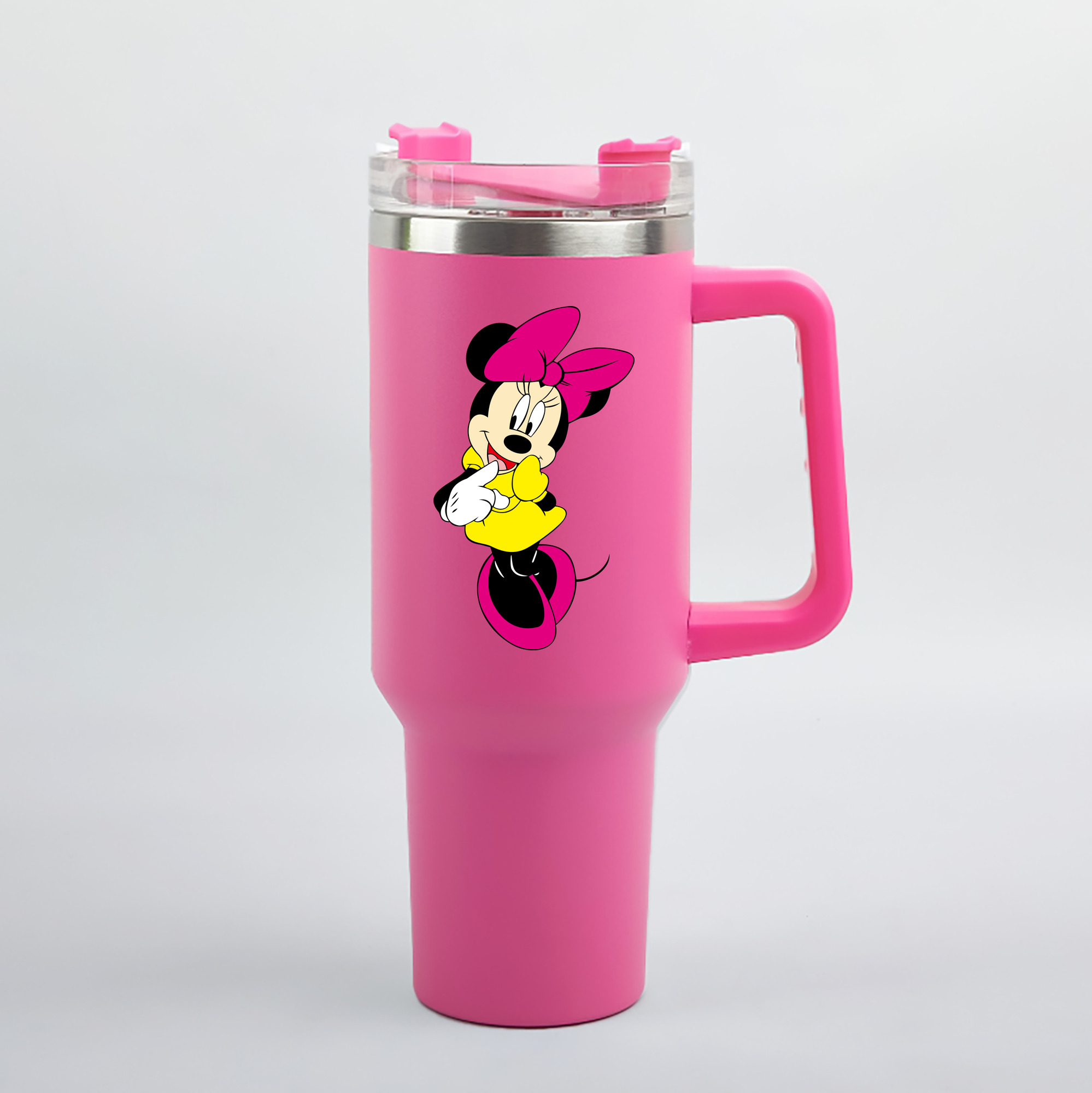 （画像用） ミッキーマウス Mickey Mouse 1200mL車用タンブラー（カラープリント）